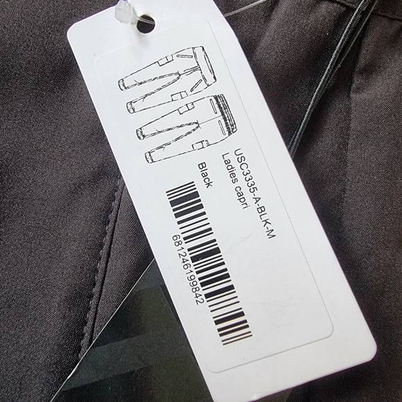 🆕️ Kyodan Black High Waist Ladies Activewear Capri Pants - Picture 6 of 13